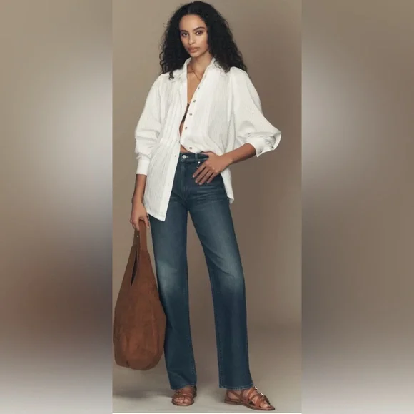 MOTHER the Kick It grasping at straws size 27 denim jean - Picture 3 of 10